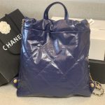 Chanel 22 BACKPACK Shiny Calfskin LB10353 (3)