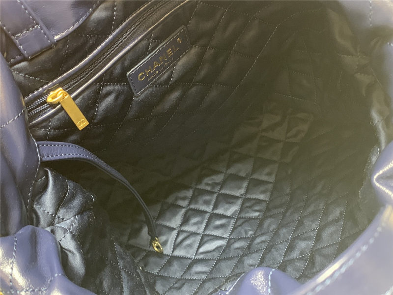 Chanel 22 BACKPACK Shiny Calfskin LB10353 (4)