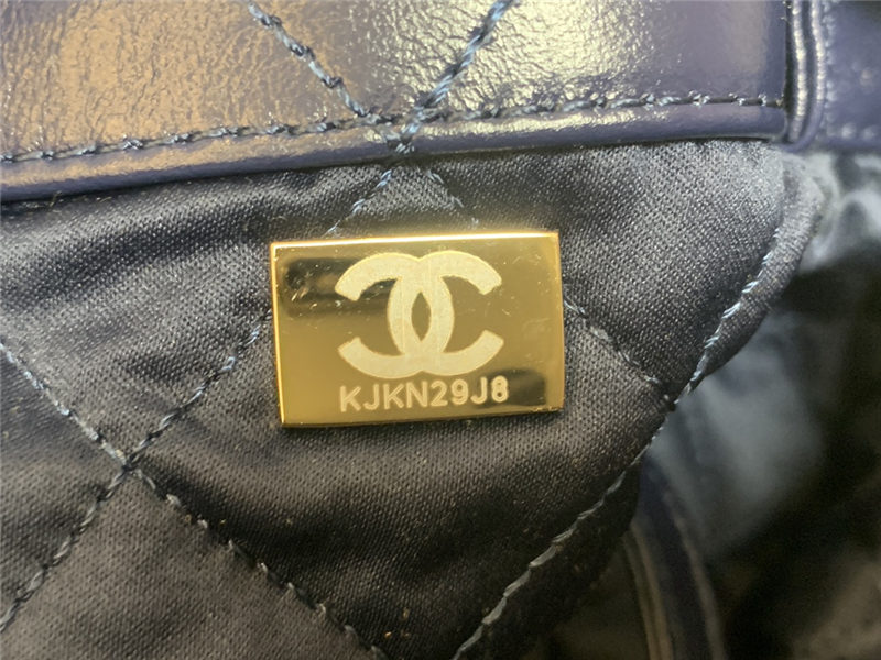 Chanel 22 BACKPACK Shiny Calfskin LB10353 (6)
