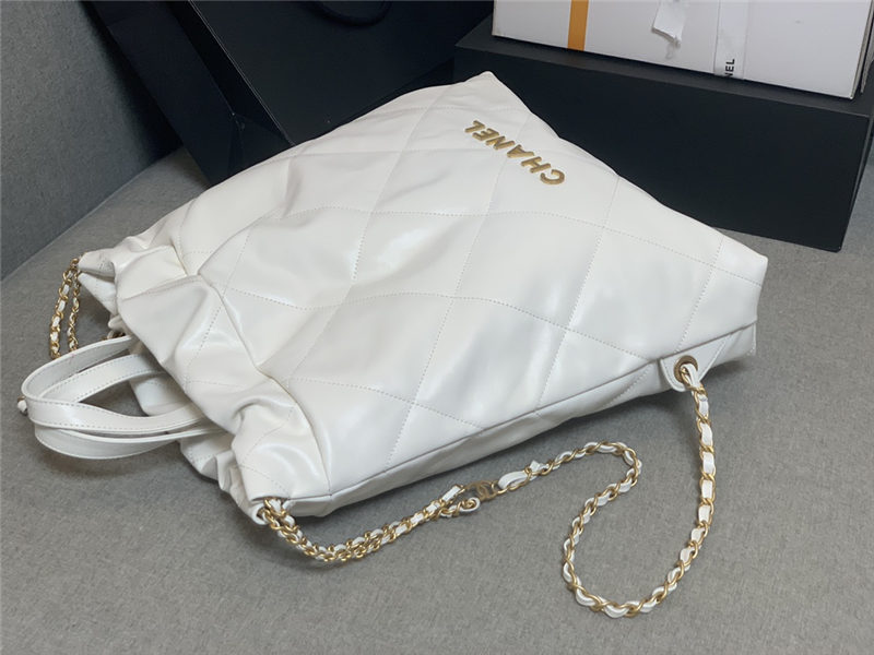 Chanel 22 BACKPACK Shiny Calfskin LB10354 (3)