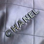 Chanel 22 LARGE HANDBAG Metallic Calfskin LB11224 (4)