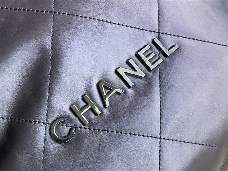 Chanel 22 LARGE HANDBAG Metallic Calfskin LB11224 (4)