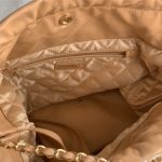 Chanel 22 LARGE HANDBAG Metallic Calfskin LB11227 (6)