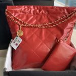Chanel 22 LARGE HANDBAG Metallic Calfskin LB11604 (2)
