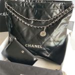 Chanel 22 LARGE HANDBAG Metallic Calfskin LB11610 (1)