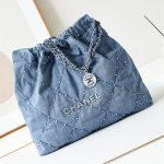 Chanel 22 MEDIUM HANDBAG Denim LB14530 (1)
