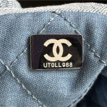 Chanel 22 MEDIUM HANDBAG Denim LB2283 (2)