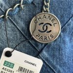 Chanel 22 MEDIUM HANDBAG Denim LB2283 (3)