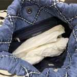 Chanel 22 MEDIUM HANDBAG Denim LB7736 (4)