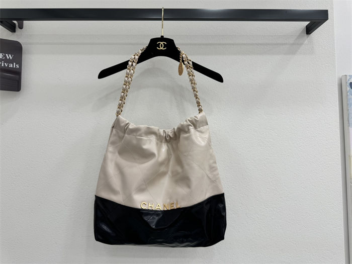 Chanel 22 MEDIUM HANDBAG Patchwork Shiny Calfskin LB893 (1)