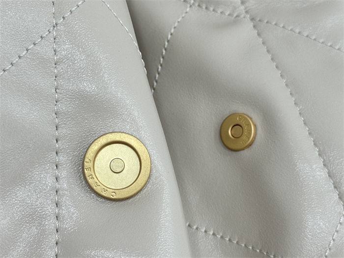 Chanel 22 MEDIUM HANDBAG Patchwork Shiny Calfskin LB893 (3)