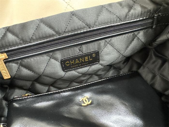 Chanel 22 MEDIUM HANDBAG Patchwork Shiny Calfskin LB893 (4)