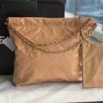 Chanel 22 MEDIUM HANDBAG Shiny Calfskin LB11231 (2)