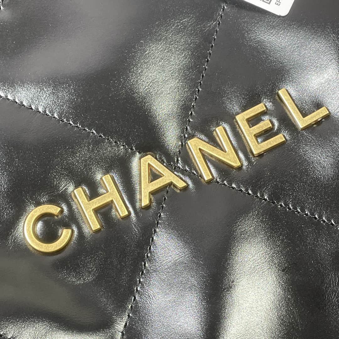 Chanel 22 MEDIUM HANDBAG Shiny Calfskin LB16298 (6)