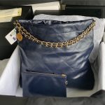 Chanel 22 MEDIUM HANDBAG Shiny Calfskin LB410349 (3)