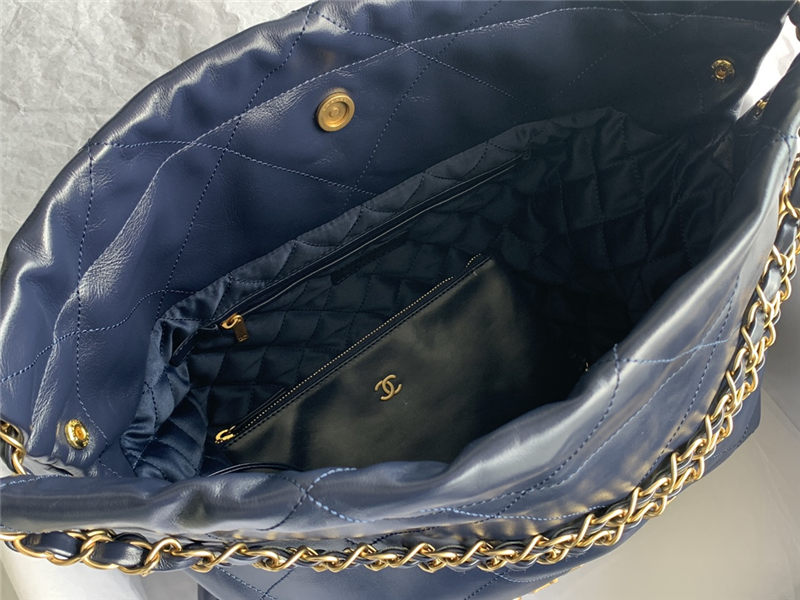 Chanel 22 MEDIUM HANDBAG Shiny Calfskin LB410349 (4)