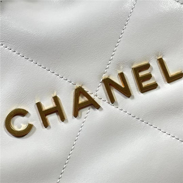 Chanel 22 MEDIUM HANDBAG Shiny Calfskin LB9808 (6)