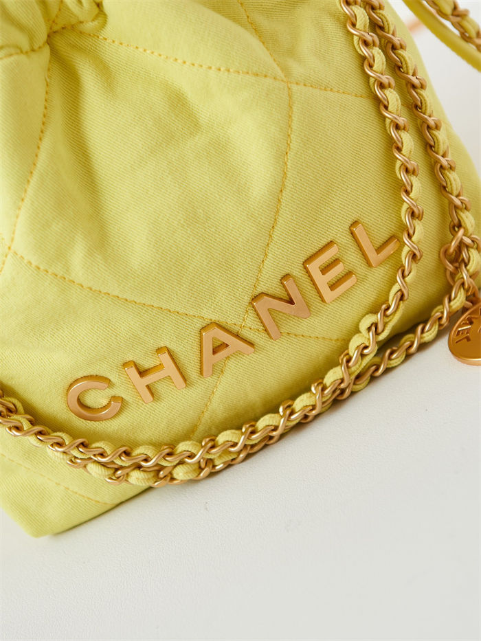 Chanel 22 MINI HANDBAG Canvas14510 (2)