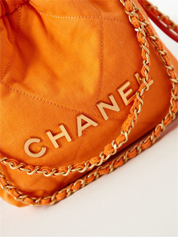 Chanel 22 MINI HANDBAG Canvas14512 (2)