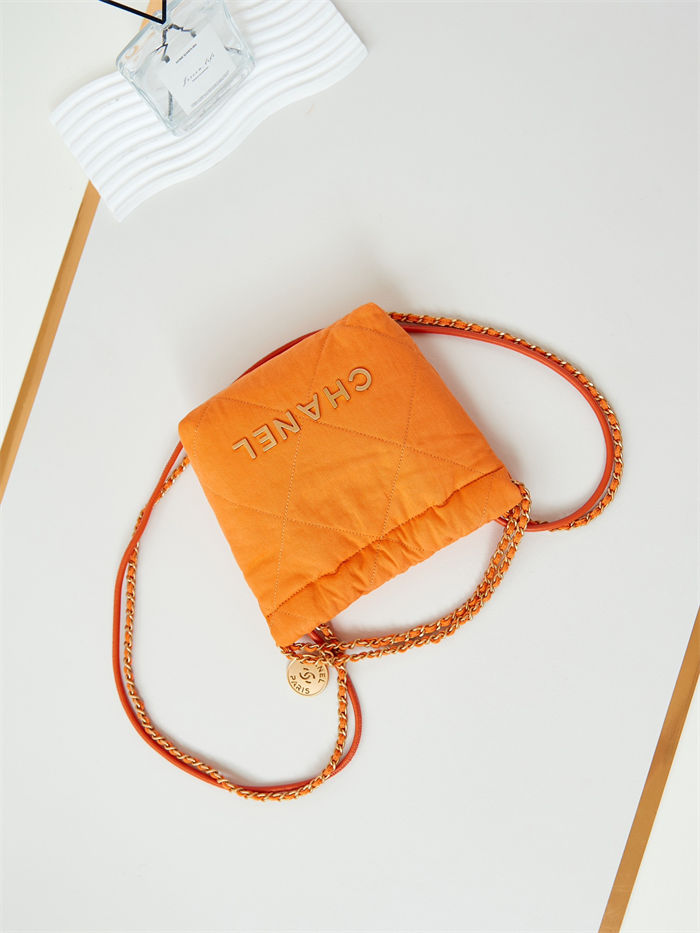 Chanel 22 MINI HANDBAG Canvas14512 (6)