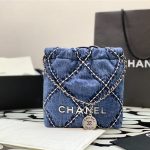 Chanel 22 MINI HANDBAG Denim4179 (1)
