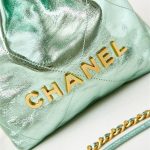 Chanel 22 MINI HANDBAG Metallic Calfskin LB14506 (2)