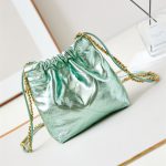 Chanel 22 MINI HANDBAG Metallic Calfskin LB14506 (4)