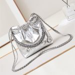Chanel 22 MINI HANDBAG Metallic Calfskin LB14507 (1)