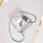 Chanel 22 MINI HANDBAG Metallic Calfskin LB14507 (6)