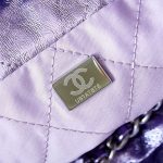 Chanel 22 MINI HANDBAG Metallic Calfskin LB14508 (3)