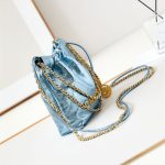 Chanel 22 MINI HANDBAG Metallic Calfskin LB14509 (6)