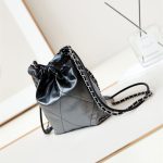 Chanel 22 MINI HANDBAG Patent Gradient Calfskin LB14505 (6)