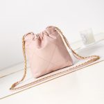 Chanel 22 MINI HANDBAG Shiny Calfskin LB10706 (5)