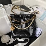 Chanel 22 MINI HANDBAG Shiny Calfskin LB11216 (2)
