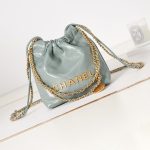 Chanel 22 MINI HANDBAG Shiny Calfskin LB12844 (1)