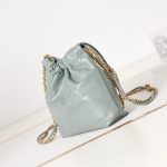 Chanel 22 MINI HANDBAG Shiny Calfskin LB12844 (4)