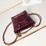 Chanel 22 MINI HANDBAG Shiny Calfskin LB12853 (5)