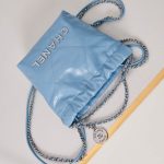 Chanel 22 MINI HANDBAG Shiny Calfskin LB12909 (6)