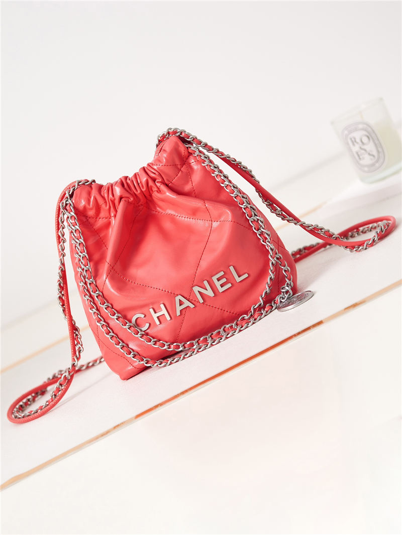 Chanel 22 MINI HANDBAG Shiny Calfskin LB13319 (1)