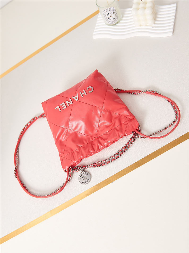 Chanel 22 MINI HANDBAG Shiny Calfskin LB13319 (5)