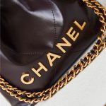 Chanel 22 MINI HANDBAG Shiny Calfskin LB13320 (2)