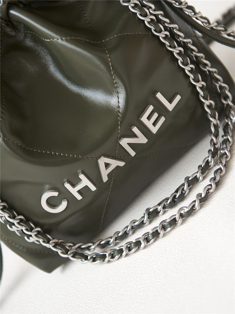 Chanel 22 MINI HANDBAG Shiny Calfskin LB13321 (2)