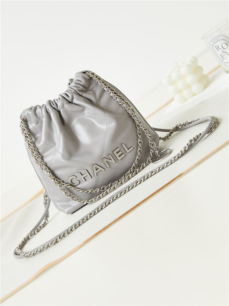 Chanel 22 MINI HANDBAG Shiny Calfskin LB13325 (1)