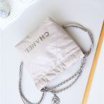 Chanel 22 MINI HANDBAG Shiny Calfskin LB13326 (3)