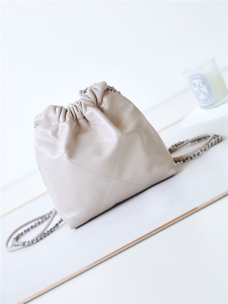 Chanel 22 MINI HANDBAG Shiny Calfskin LB13326 (4)