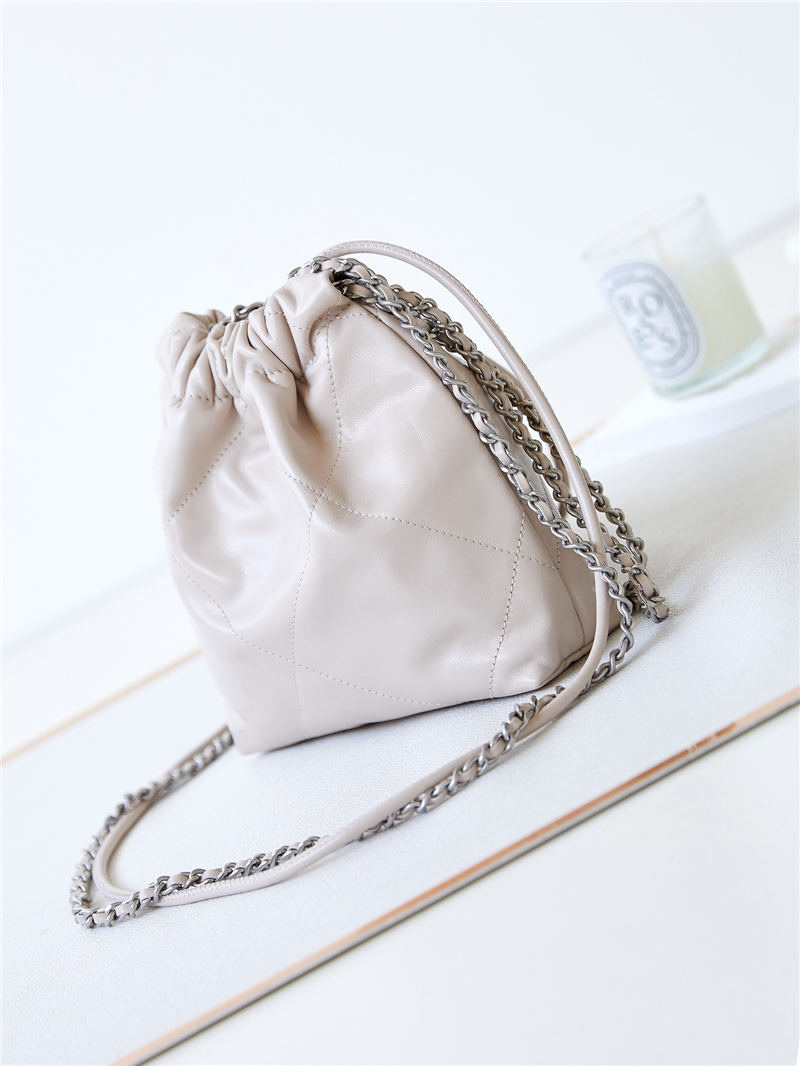 Chanel 22 MINI HANDBAG Shiny Calfskin LB13326 (5)