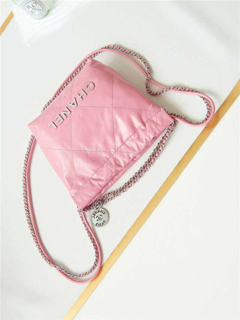 Chanel 22 MINI HANDBAG Shiny Calfskin LB13330 (6)