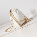 Chanel 22 MINI HANDBAG Shiny Calfskin LB8475 (4)