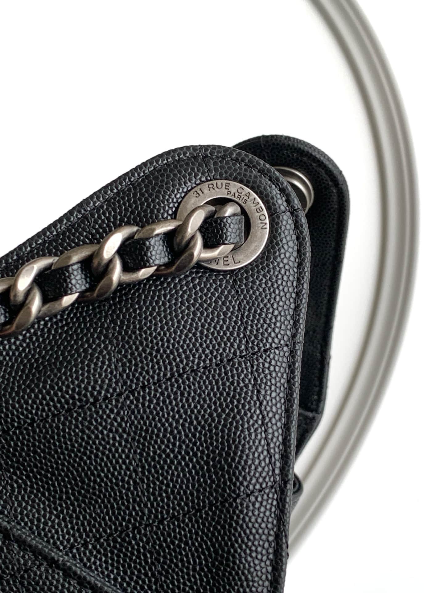 Chanel 25 Hobo AS5293 Grained Calfskin LB22880 (4)