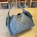 Chanel 25 Hobo Handbag Denim LB1567 (3)
